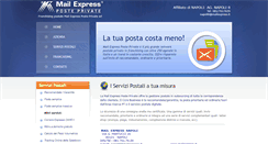Desktop Screenshot of napoli8.mailexpressposteprivate.it